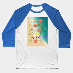 SUMMER BEACH Baseball T-Shirt